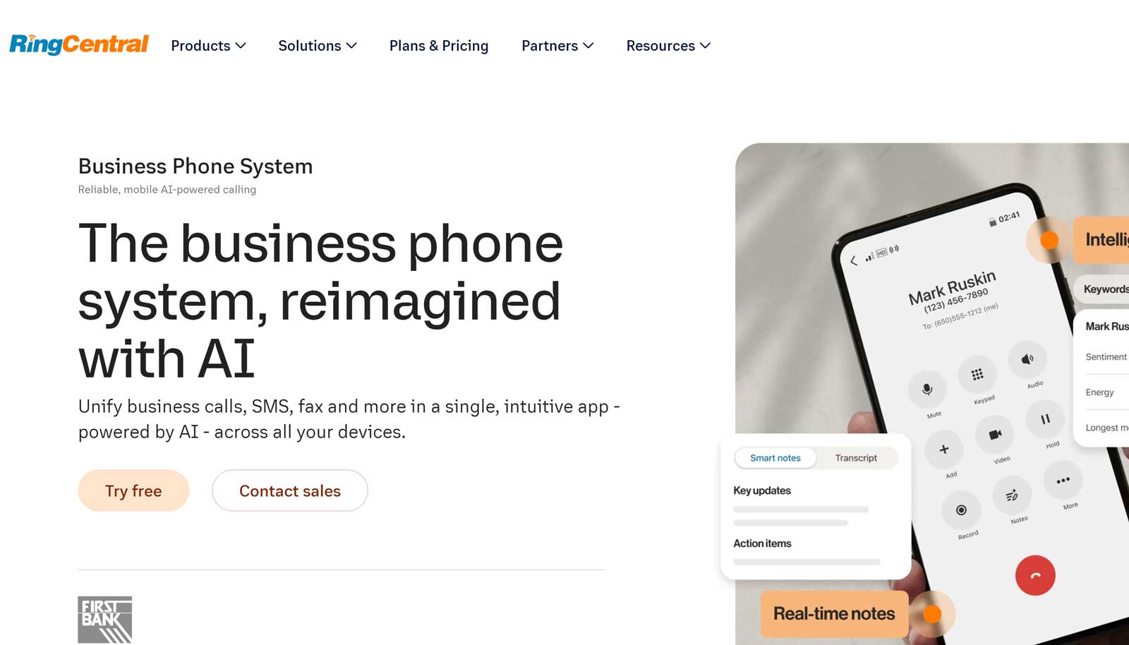 ringcentral business number screenshot